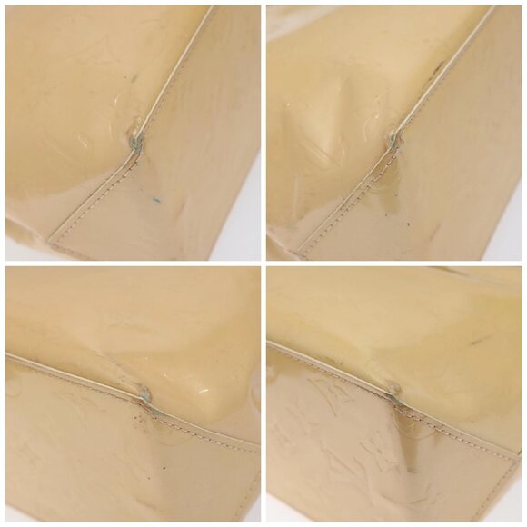 LOUIS VUITTON Monogram Vernis Reade PM Bag Marshmallow - Picture 16 of 16